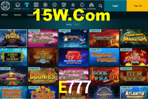 E777 Casino Login